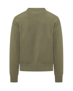 KENZO Emblem Knit Sweater - Green