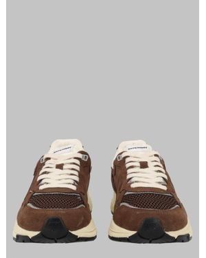 Autry Suede Cow Leather Sneakers - Brown