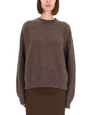 Uma Wang Sweater Made Of Raccoon Wool - Brown