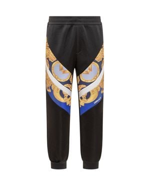 Versace Baroque-Inspired Pants Edition - Black