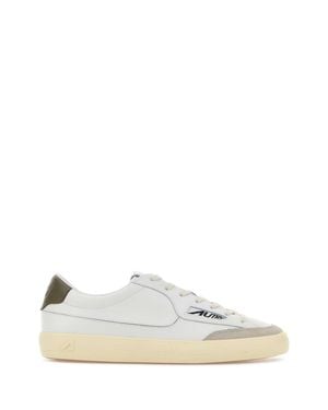 Autry Windscape Leather Sneaker - White
