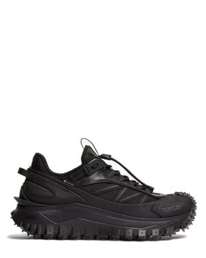 Moncler Waterproof High-Performance Sneakers With 4.5 Cm Sole - Black
