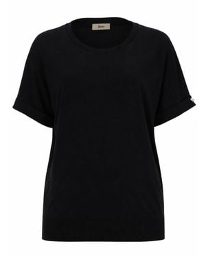 Herno Round Neck T-Shirt - Black