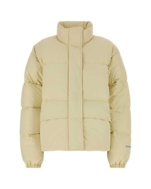 Jil Sander Cream Polyester Down Jacket - Natural