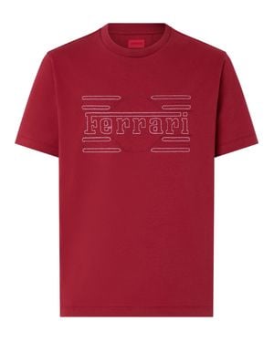 Ferrari Racing-Inspired Mini T-Shirt