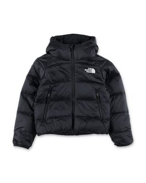The North Face Girls Hooded Puffer Jacket - Black