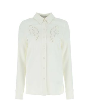 Stella McCartney Ivory Stretch Viscose Shirt - White