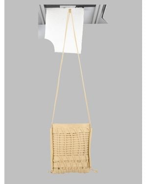 Hereu Mini Leather Shoulder Bag - White