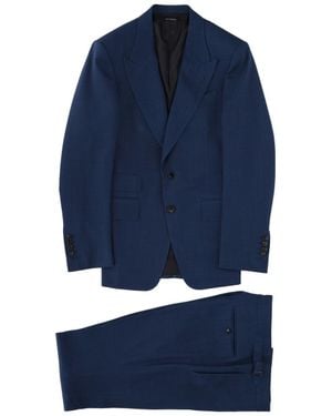 Tom Ford Twopiece Wool Dress - Blue
