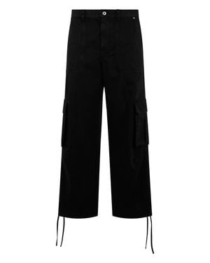 Loewe Pants Cargo Cotton - Black