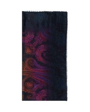Etro Designer-Style Scarf - Blue