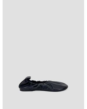 Jil Sander Ballerina Flats - Black
