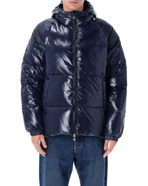 Pyrenex Sten Hooded Down Jacket - Blue