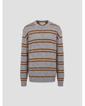 Marni Mini Cashmere Sweater - White