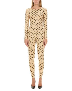 Marine Serre "Moon" Suit - Natural