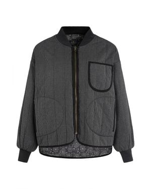 The Great The Quilted Bomber - Black