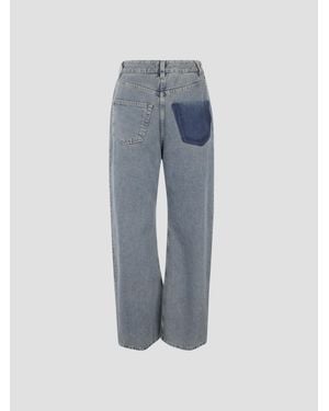 MM6 by Maison Margiela Essential 5-Pocket Mini Pants - Blue