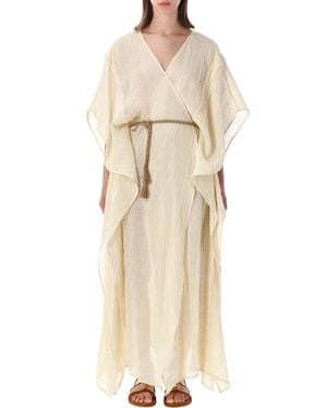knee length dresses for ladies Maxi Tie Neck Dress Aruba / XXS/38 main image 1