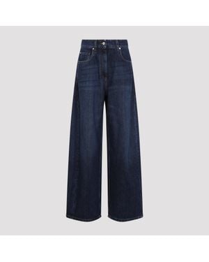 Brunello Cucinelli Barrel Denim Jeans - Blue