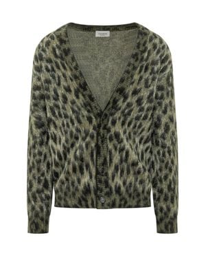 Laneus Knit Cardigan - Green
