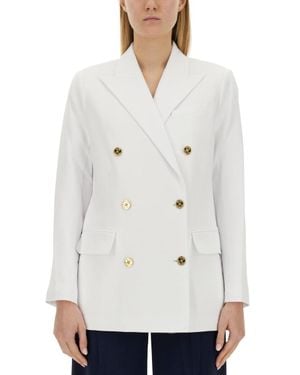 MICHAEL Michael Kors Double-Breasted Jacket - White