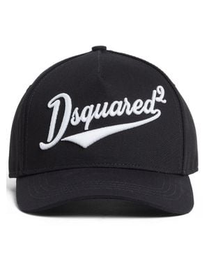DSquared² Embroidered Logo Cap - Black