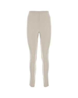 Prada Sand Cashmere Leggings - Natural