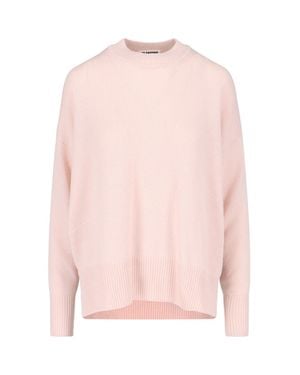 Jil Sander 100% Cashmere Sweater - Pink