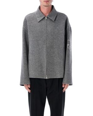 Jil Sander Blouson 170 Emb Db - Gray