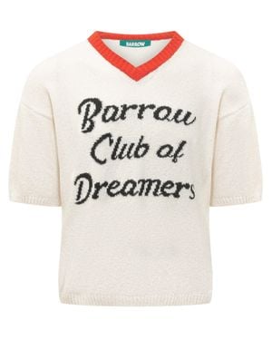 Barrow Club Graphic Mini T-Shirt - White