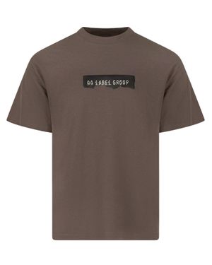 44 Label Group Relaxed Slim-Fit Tee - Brown