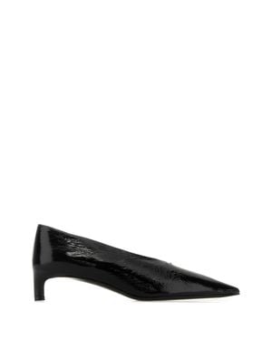 Jil Sander Leather Pumps - Black