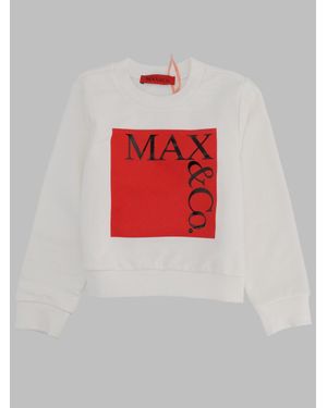 MAX&Co. Girls 100% Cotton Sweatshirt - Red
