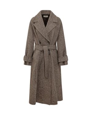 Weekend by Maxmara Wool Overcoat - Brown