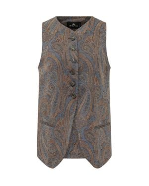 Etro Knit Sweater - Gray