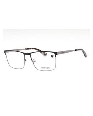 Calvin Klein Luxury Rectangular Eyeglasses With Sleek Design - Multicolor
