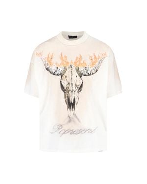 Represent Cotton-Hemp Crewneck T-Shirt - White
