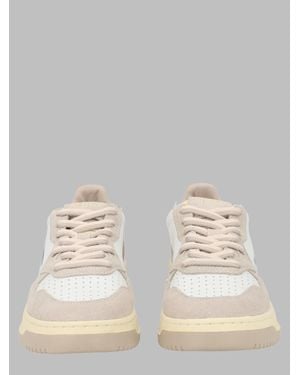 Autry 100% Cow Leather Sneakers - Natural
