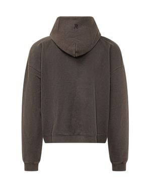 Represent Oversized Zip Hoodie - Gray