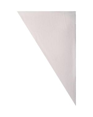 Vanisé Kitty Triangular Scarf - White