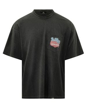 Represent Graphic T-Shirt With Front Print - Black