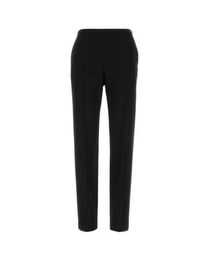 The Row Wool Cyril Pant - Black