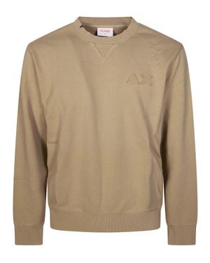 Sun 68 Classic Sweatshirt - Brown