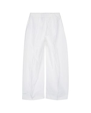 Jacquemus Oval Fluid Pants - White