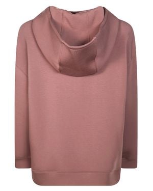 Weekend by Maxmara Long Scuba Jersey Sweatshirt - Pink