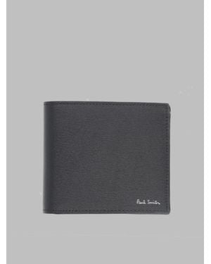 Paul Smith Cow Leather Wallet - Gray