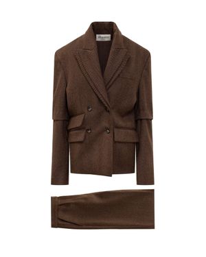 Batakovic Sartorial Double-Layered Tailored Outfit - Brown