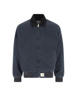 Carhartt Organic Cotton Work Jacket - Blue