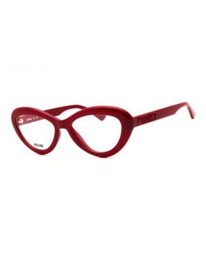 Moschino Cat-Eye Eyeglasses - Red