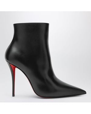Christian Louboutin Pointed-Toe Stiletto Ankle Boots - Black